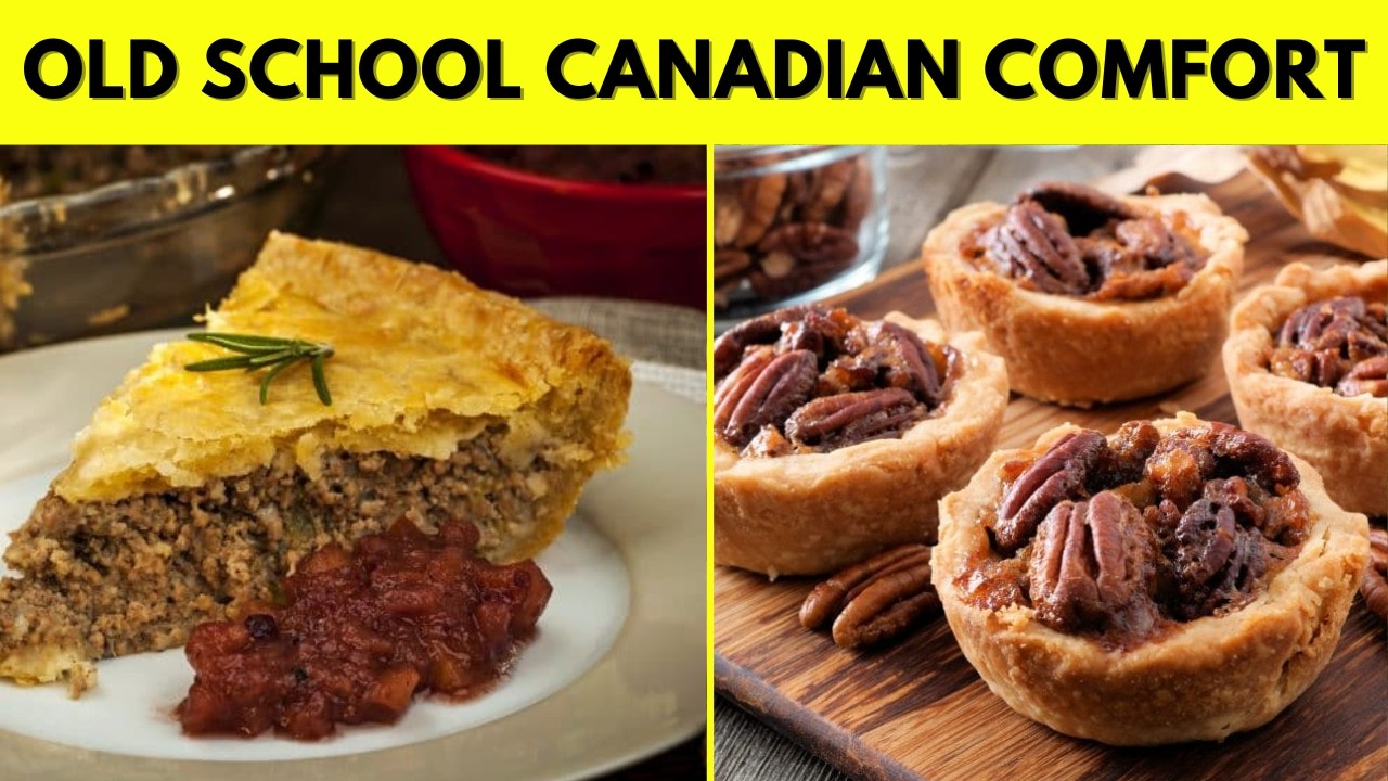 These Old-School Canadian Comfort Foods Never Miss |Vintage Canada |