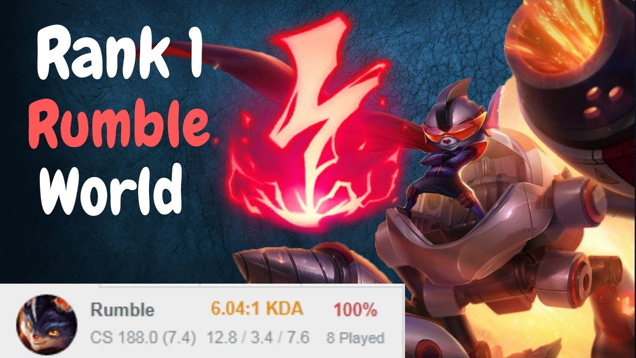 CHALLENGER RANK 1 RUMBLE SHOWS HOW TO CARRY MASTER TIER - ft conor