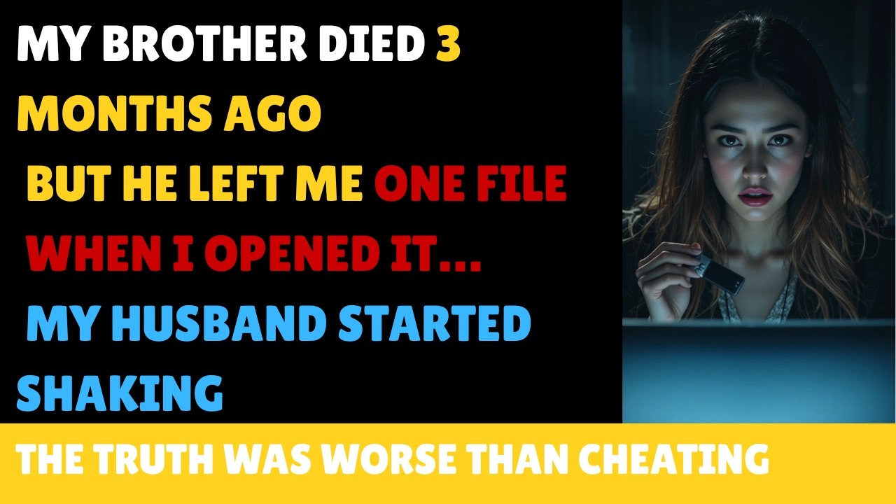 My Dying Brother Left Me A USB… What It Revealed About My Husband Destroyed Everything