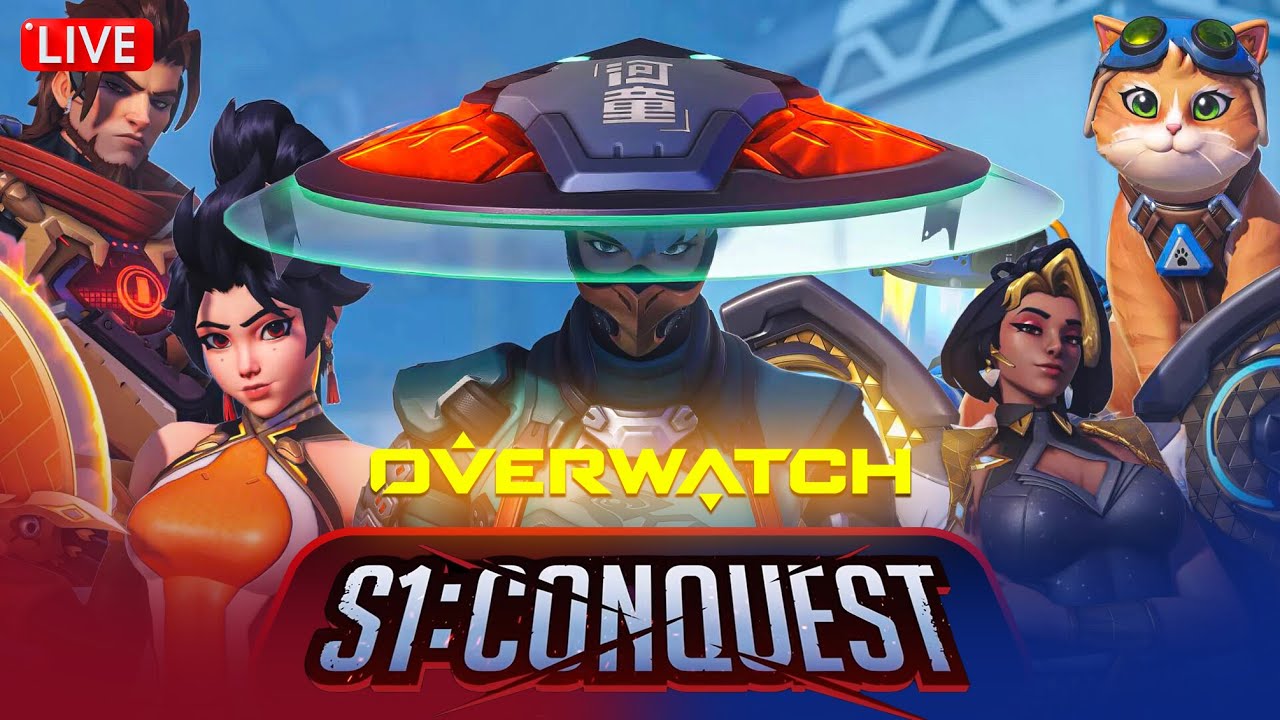 THEY WOKE ME UP 🔴 OVERWATCH LIVE