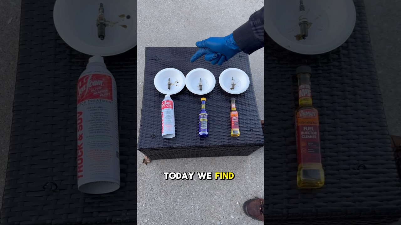 The ultimate fuel cleaner showdown, which is the best? #shorts #Cars #diy