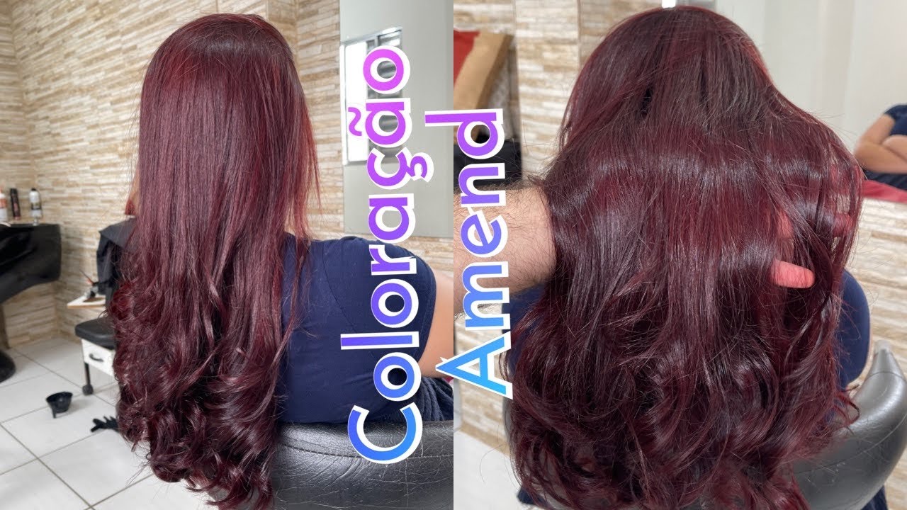 Coloração Amend Vermelho Amora 55.46 + Vermelho Framboesa 33.66