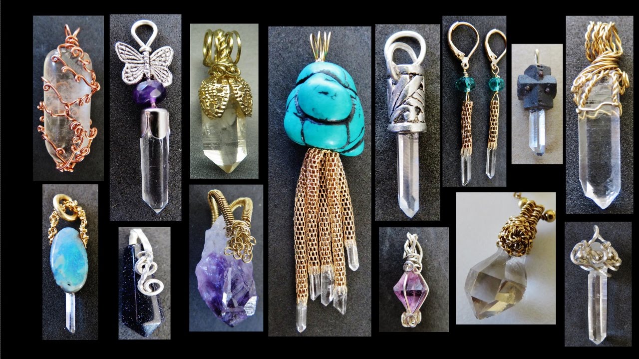 10 Crystal Pendants Design Ideas | Liz Kreate