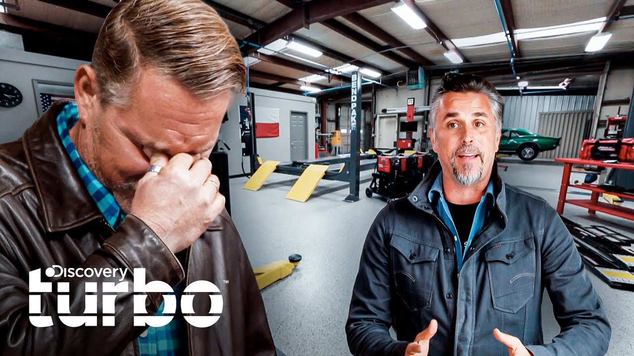 Propietario no puede creer el gran cambio en su taller | Gas Monkey al Rescate | Discovery Turbo