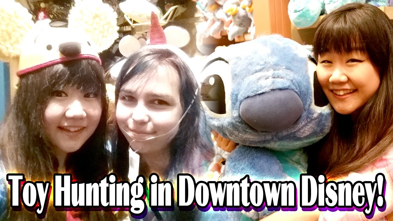 TOY HUNTING in Downtown Disney with RadioJh Audrey! - Stitch, Stitch, Stitch EVERYWHERE!!
