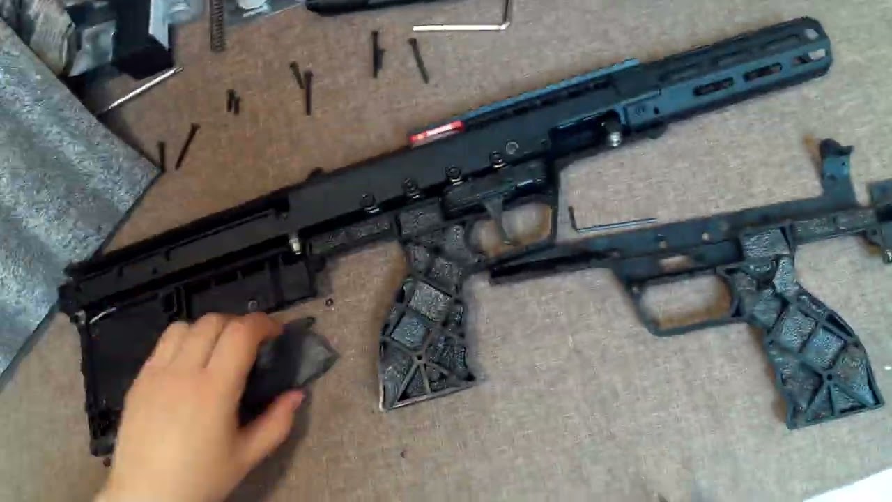 How to clean, assemble and tuning a Silverback SRS airsoft sniper rifle