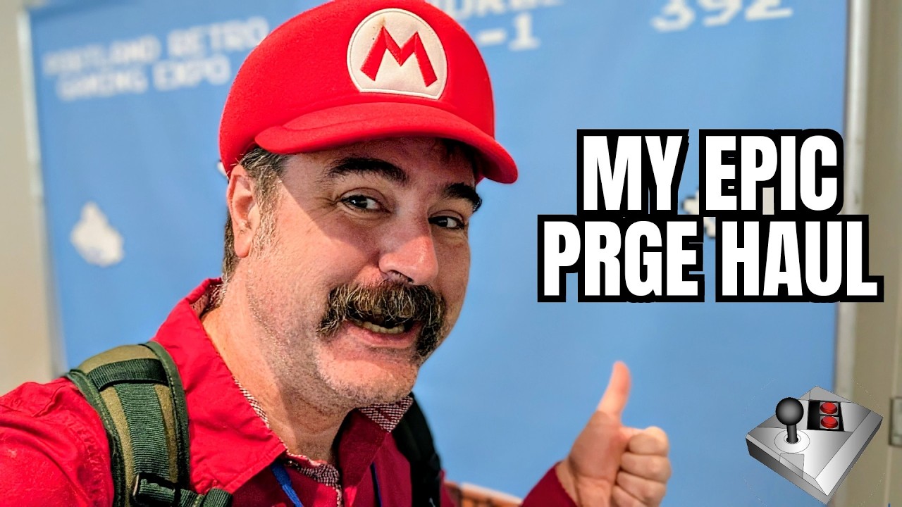 What I got at Portland Retro Gaming Expo 2025!