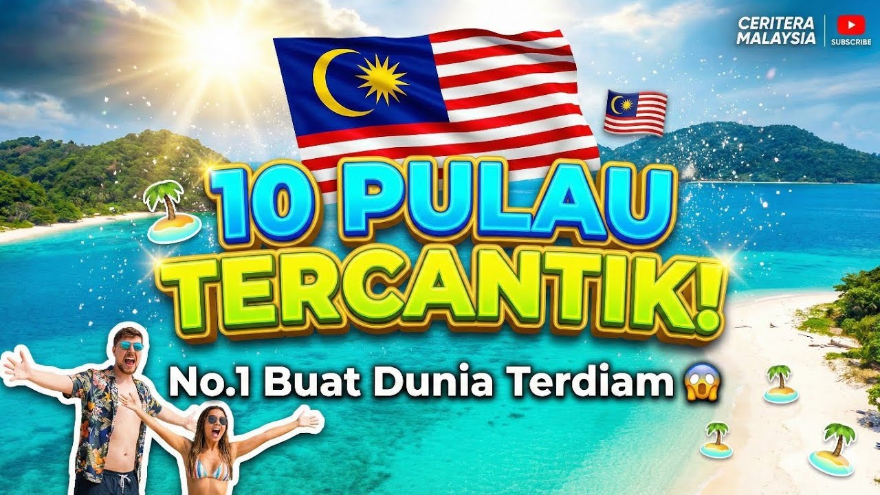 “10 Pulau Tercantik Di Malaysia – Nombor 1 Buat Dunia Terdiam!”