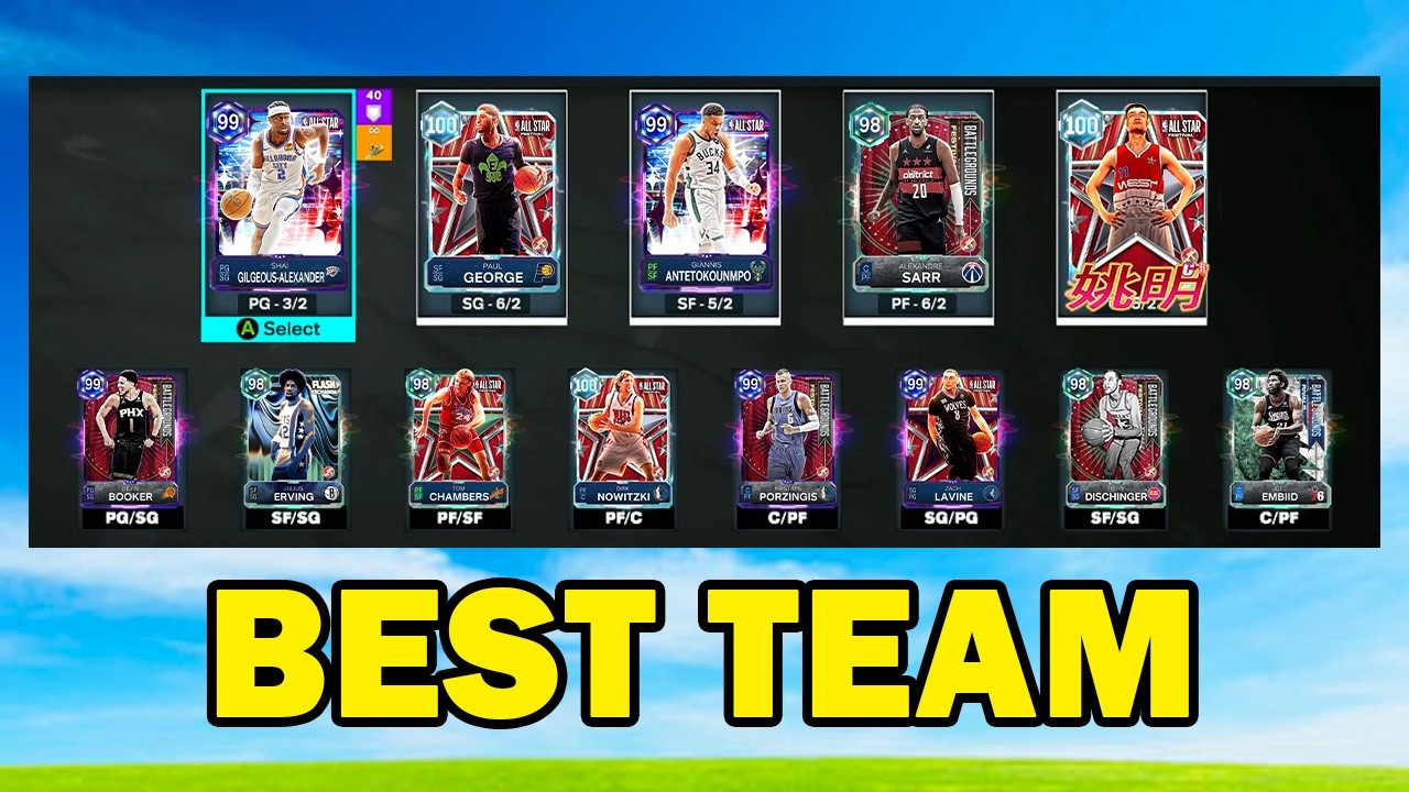 I Used The BEST Possible Team In NBA 2k26 MyTeam!
