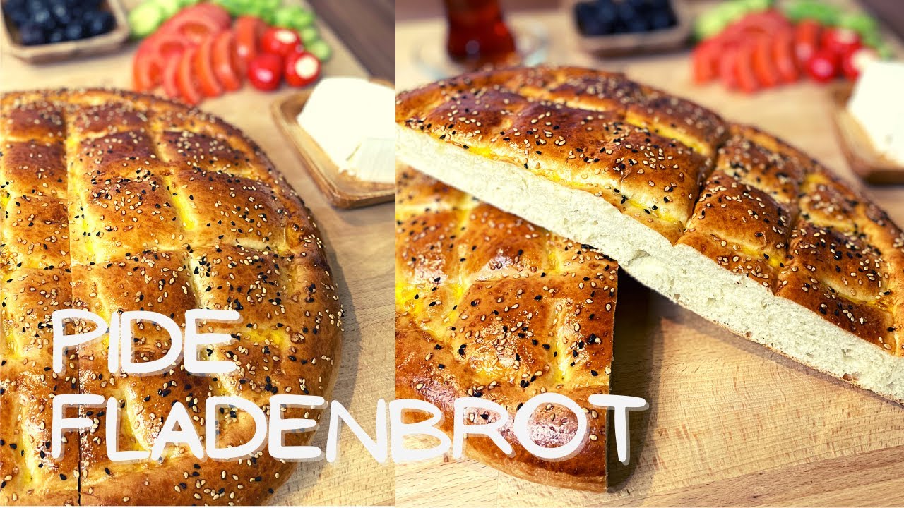 Fladenbrot - Pide - einfach und schnell selber backen