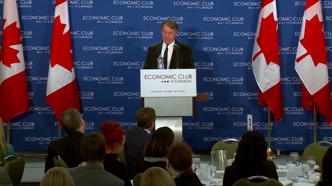 Graham Henderson at the Economic Club of Canada: The Broken Promise of a Golden Age