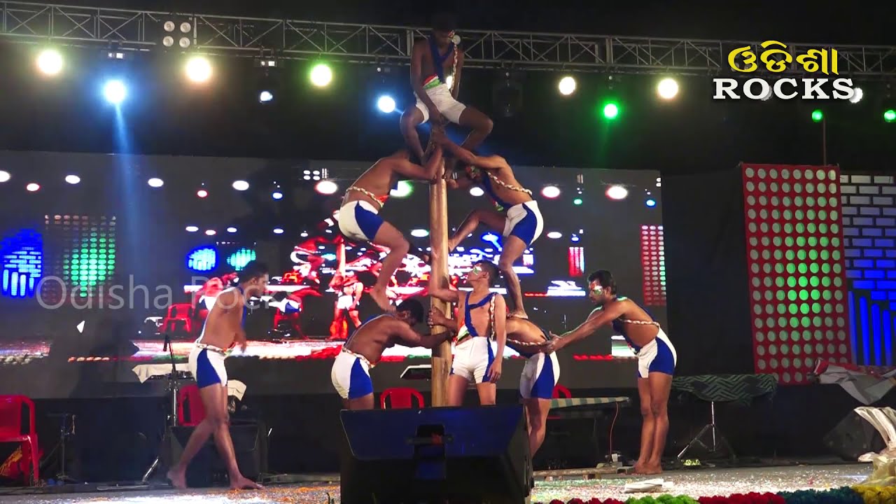 Mallakhamb Dance Performance II Odisha Rocks II Live Stage Show II Niali Mahostav II