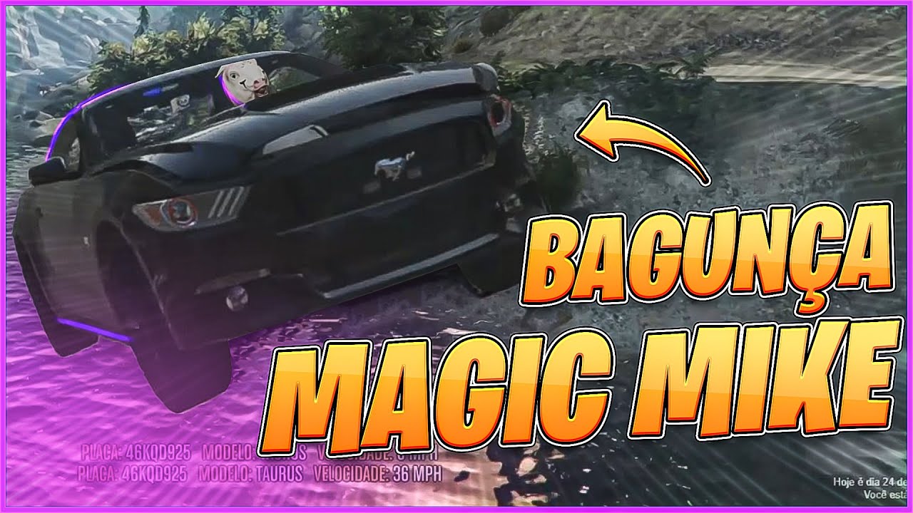 MAGIC MIKE PEGOU OS CARROS DA POLÍCIA
