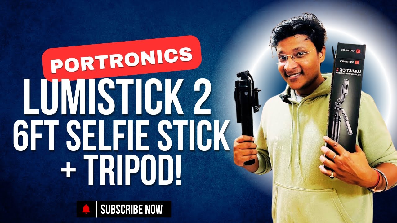 Best 3-in-1 Selfie Stick for Vlogging! 📸 | Portronics Lumistick 2 Review