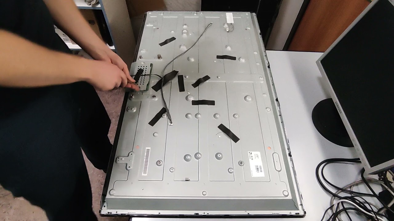 Полная разборка телевизора LG 42LN540V