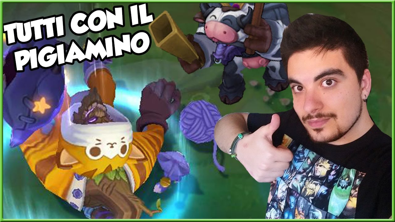 TUTTI CON IL PIGIAMA - League of Legends w/ Ninjatore | snakino