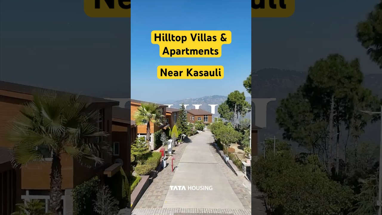 🌿 TATA Myst &ndash; Luxury Flats & Villas in Kasauli 🏡 | Studio, 1/2/3 BHK & Duplex Villas for Sale!