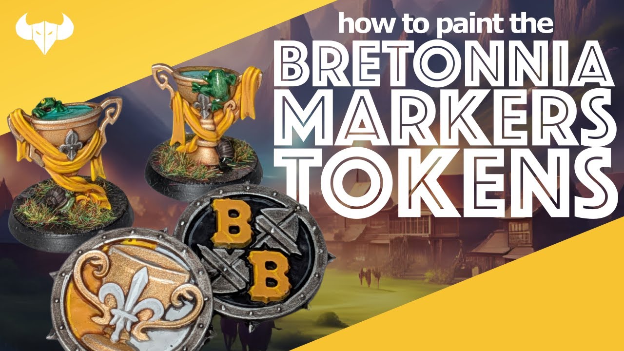 Bretonnia Markers & Tokens - Painting Tutorial
