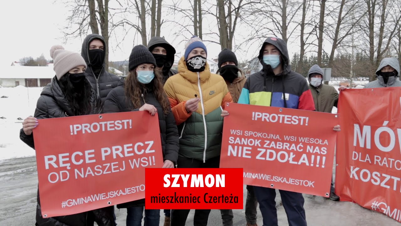 TV Galicja - Protest w Czerteżu