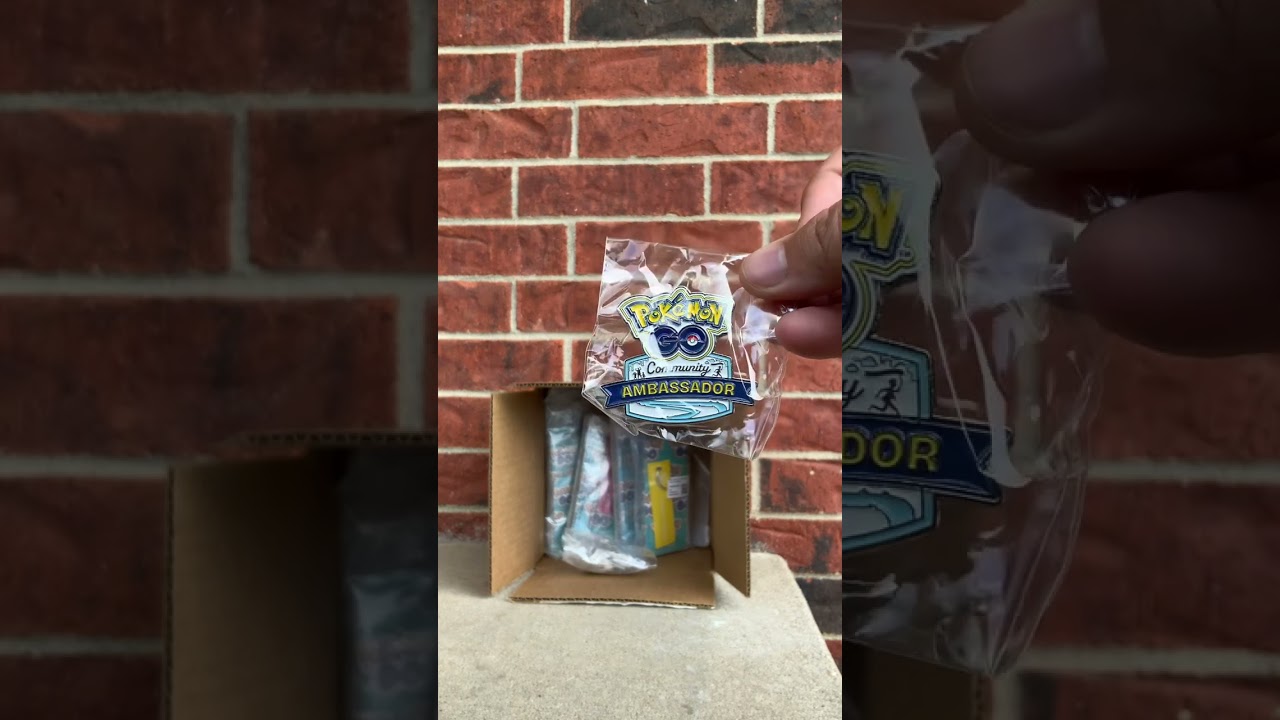 Pok&eacute;mon Go Community Ambassador Welcome Kit Unboxing #pokemongo #unboxing