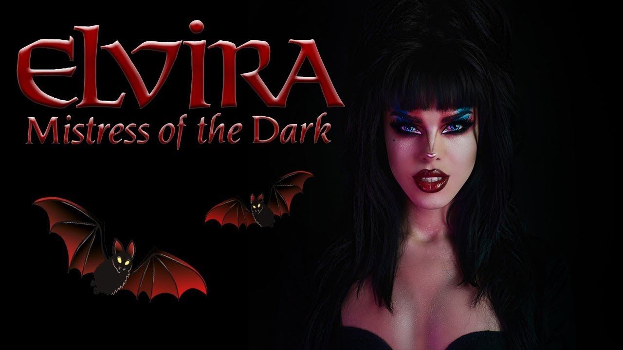 ELVIRA Mistress Of The Dark Makeup Tutorial | Angelina Lovelace