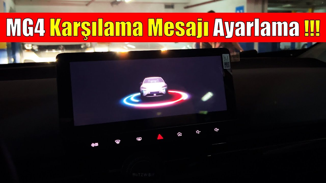 MG4 Luxury Elektrikli Araba - İ&ccedil;ine Bindiğinizde KONUŞAN Araba