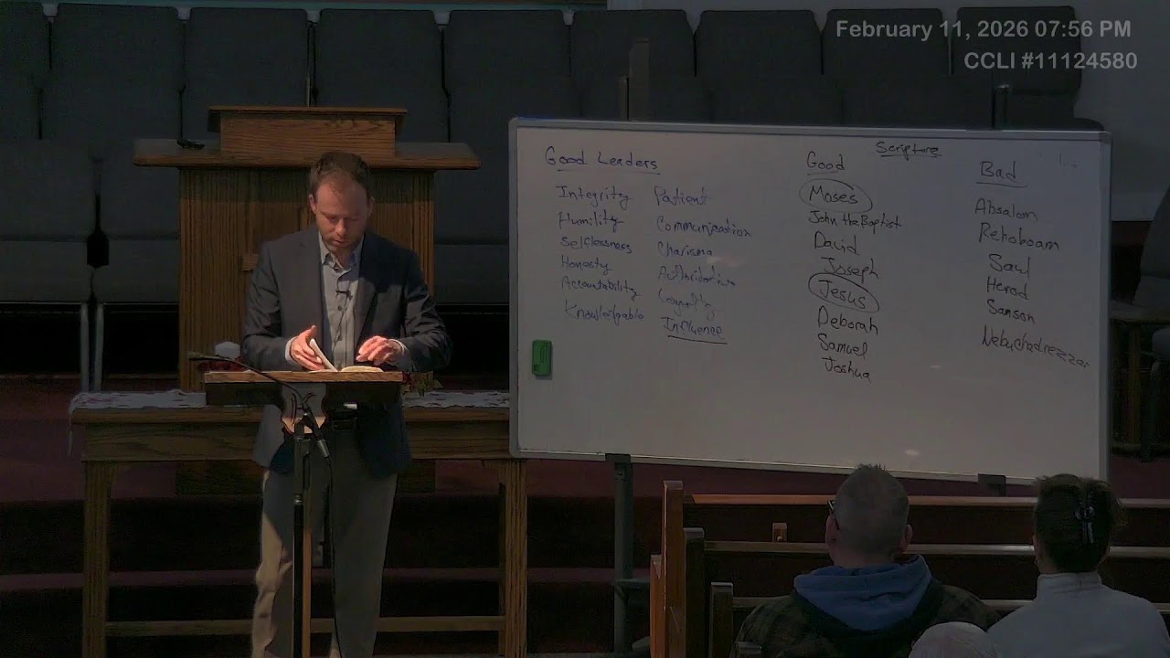 02/11/26 Wednesday Service