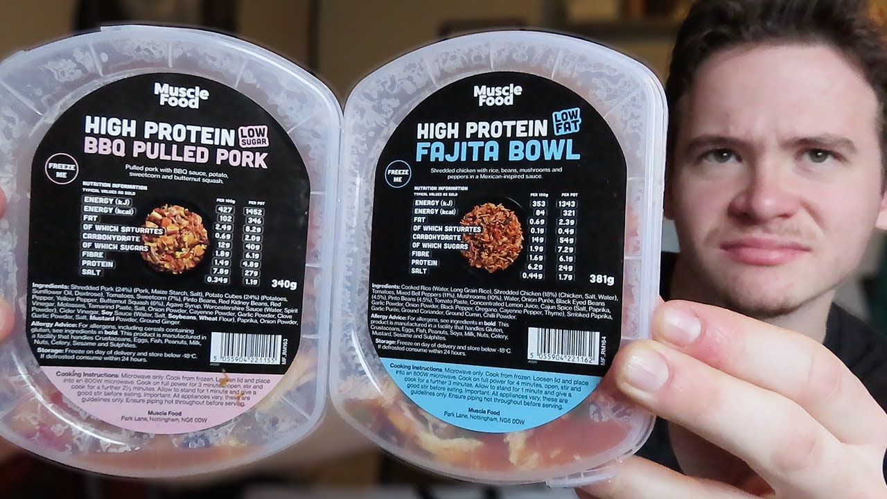 LAST VIDEO... I Eating 2 MuscleFood Prepped Pots I NO EDIT EATING