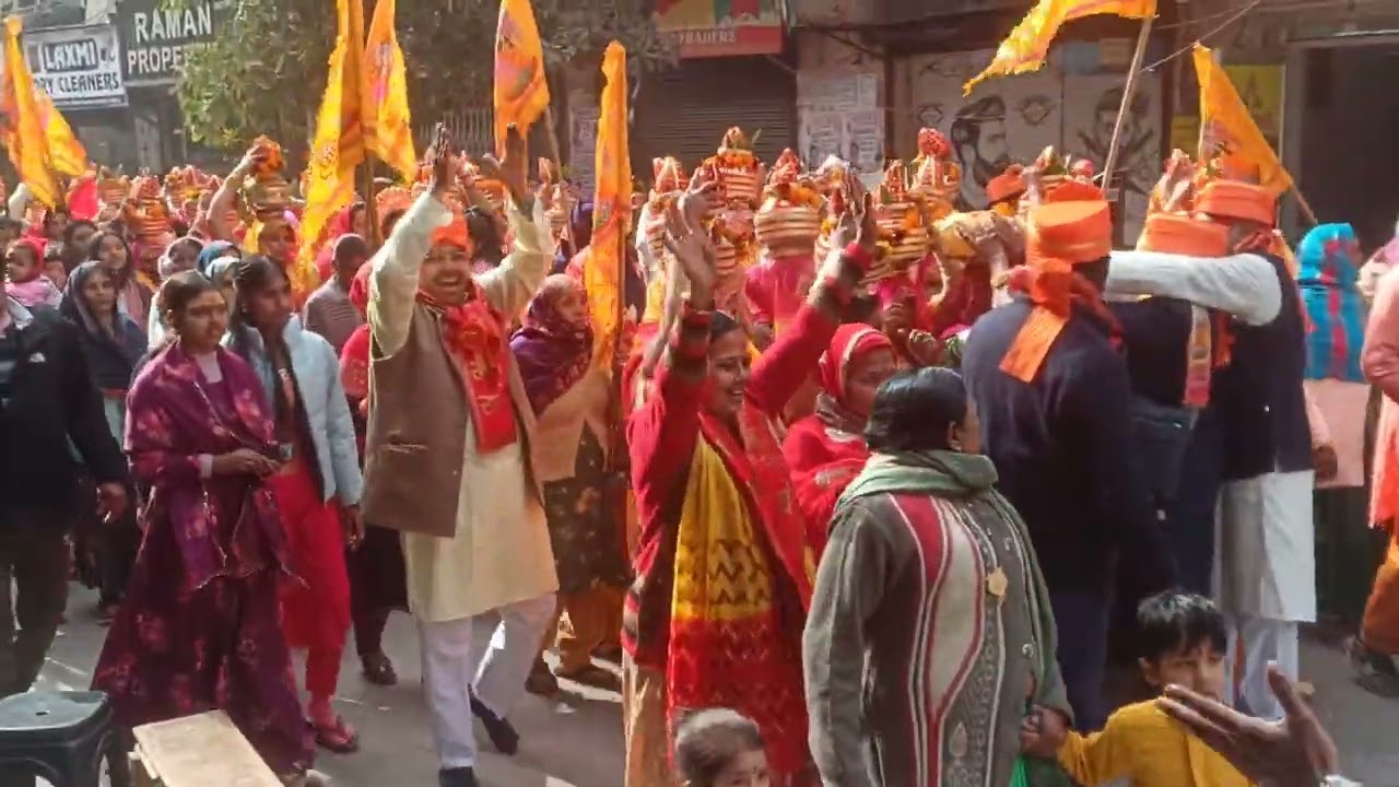 Indra Vikas colony Kalash Yatra 7-1-2026