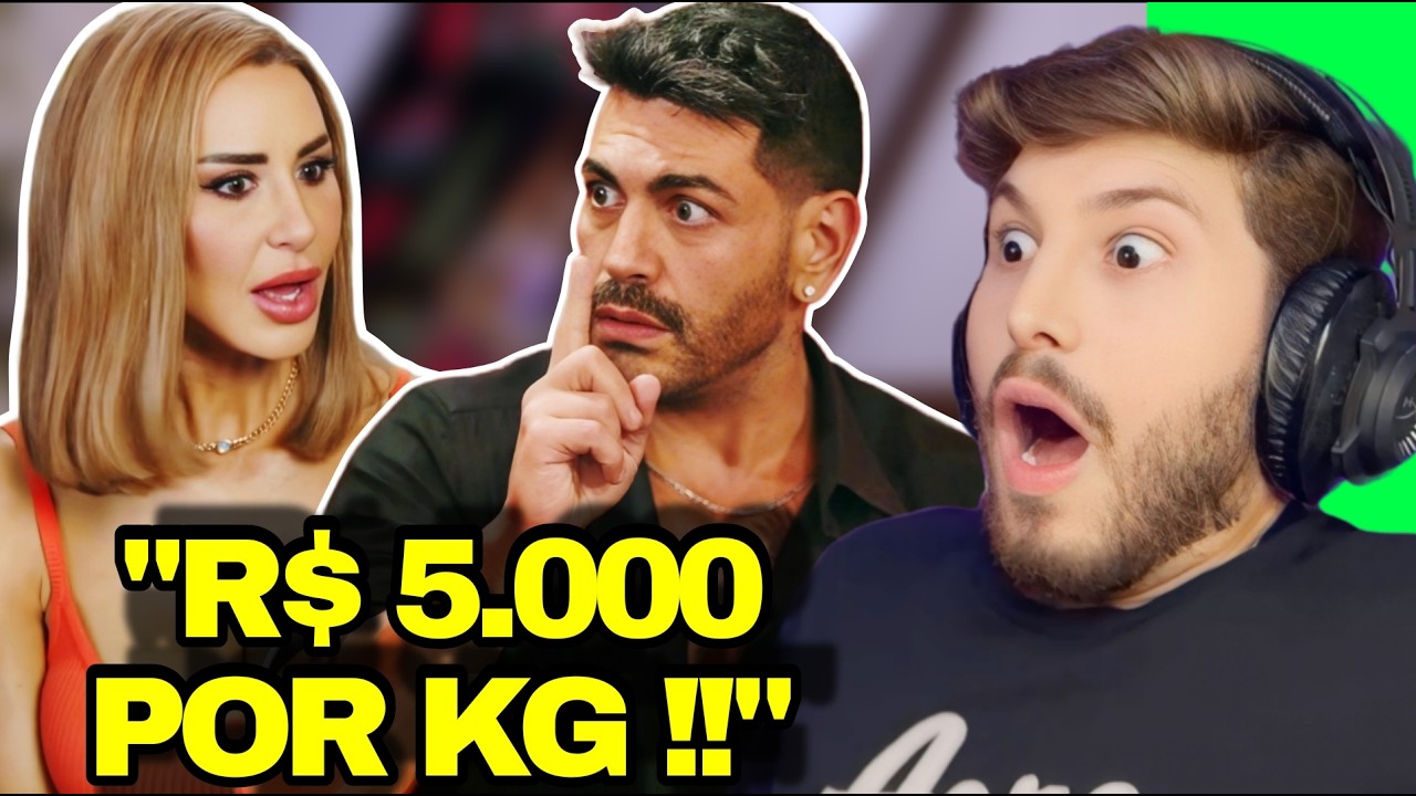 gringo vai MULTAR a ESPOSA por cada KG que ela ENGORDAR