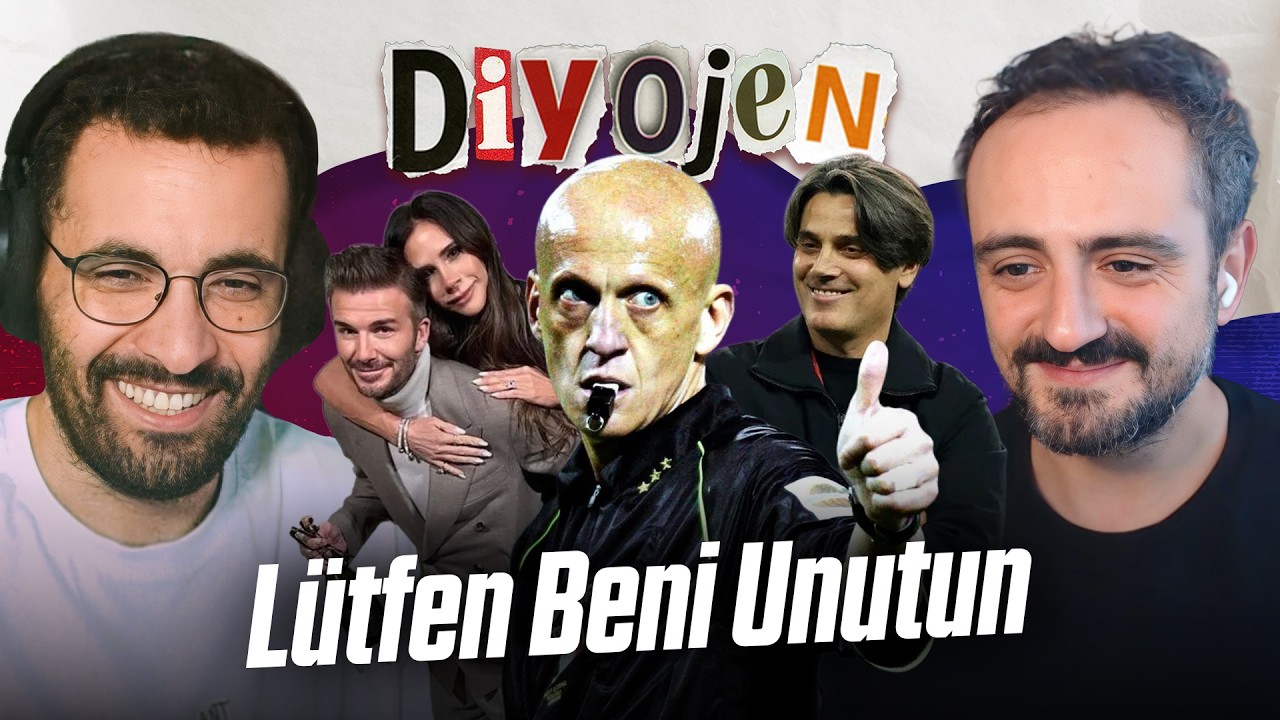 Sınırsız Yetki Verin! Montella, Dursun &Ouml;zbek, Beckhamlar, Mbappe'nin Annesi, Collina | Diyojen S5B32