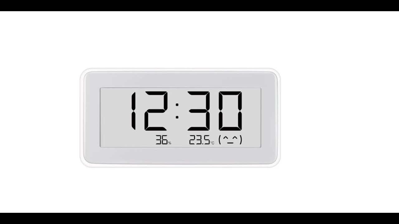 Розпакування - Xiaomi Mi Temperature and Humidity Monitor Clock