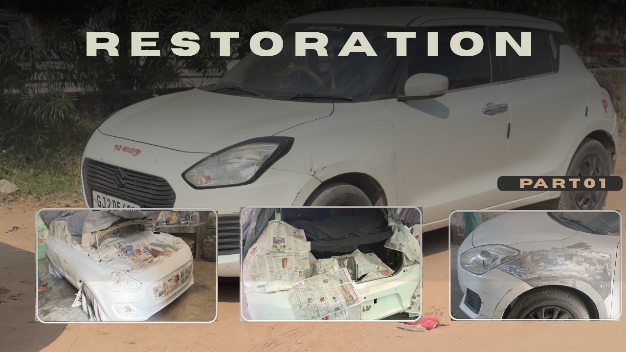MARUTI SUZUKI SWIFT RESTORATION PART 1|❤️❤️PART 1 |TORQUEBYVEER|