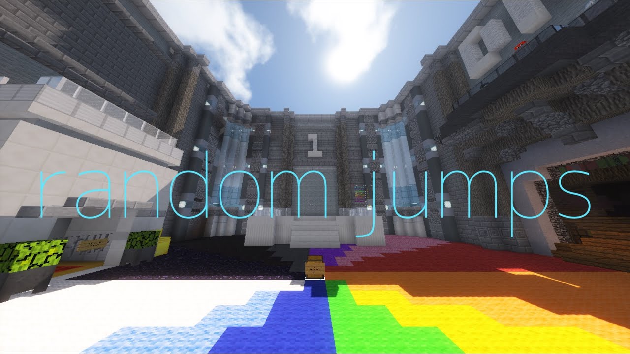 【Minecraft】random jumps