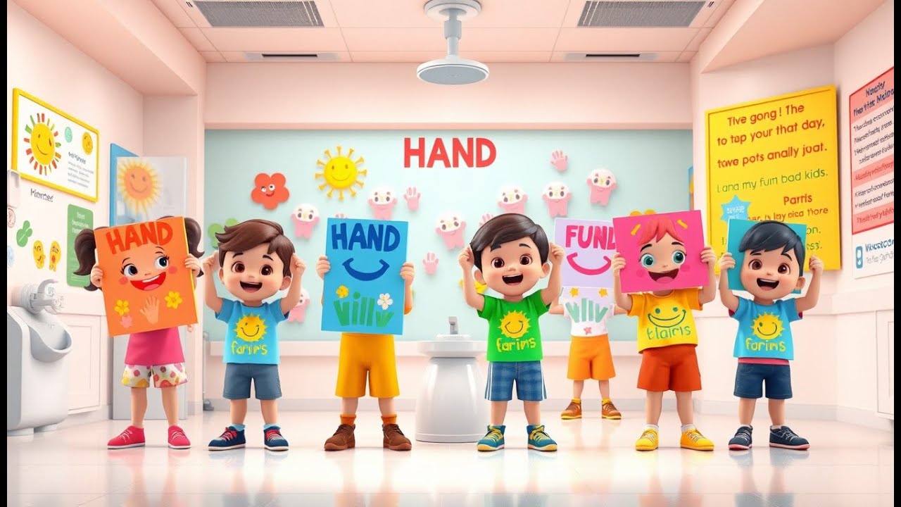 Handwashing Song for Kids | Wash Your Hands Song | kids song