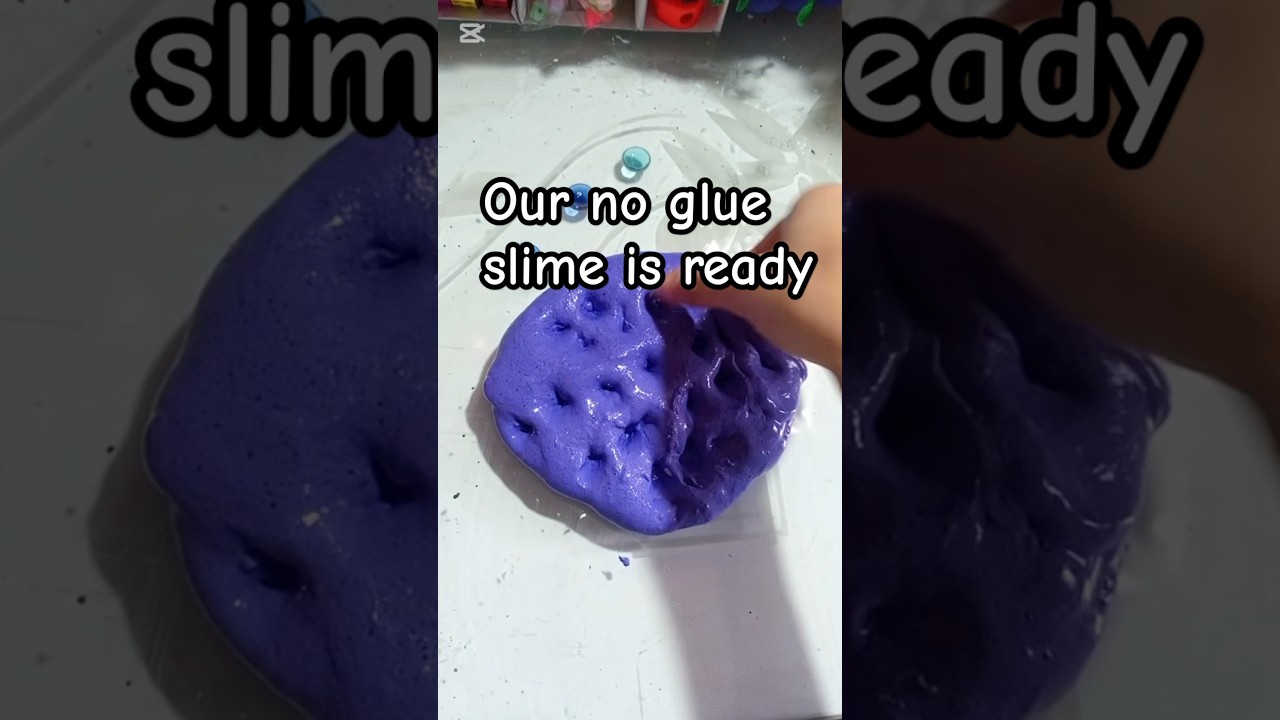 😍Making slime without glue without activator and shaving foam#slime #without