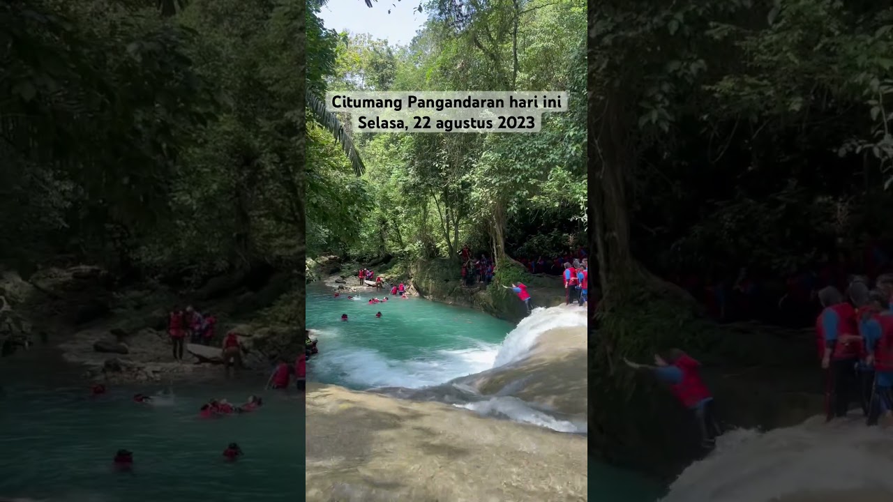 Citumang Pangandaran hari ini. Selasa, 22 agustus 2023 #citumang #pangandaran