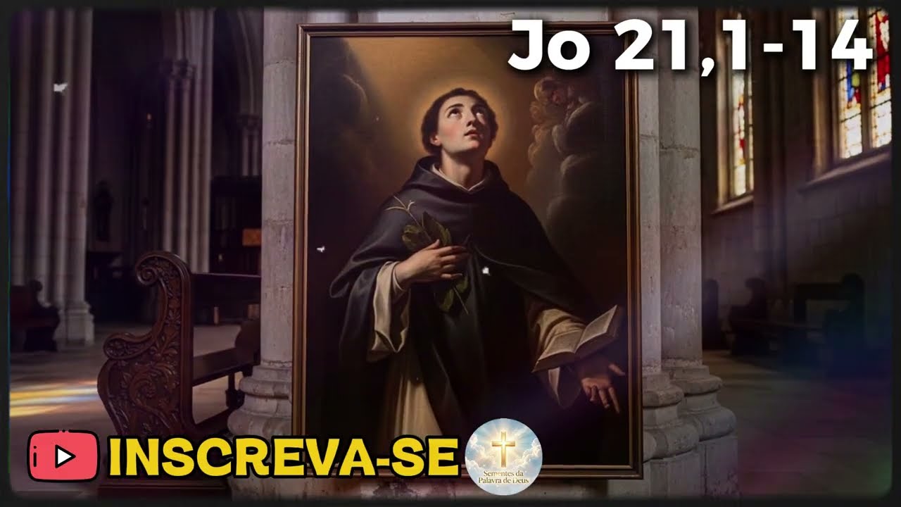 EVANGELHO DE HOJE - 10 DE ABRIL | Jo 21,1-14 | PADRE REGINALDO MANZOTTI