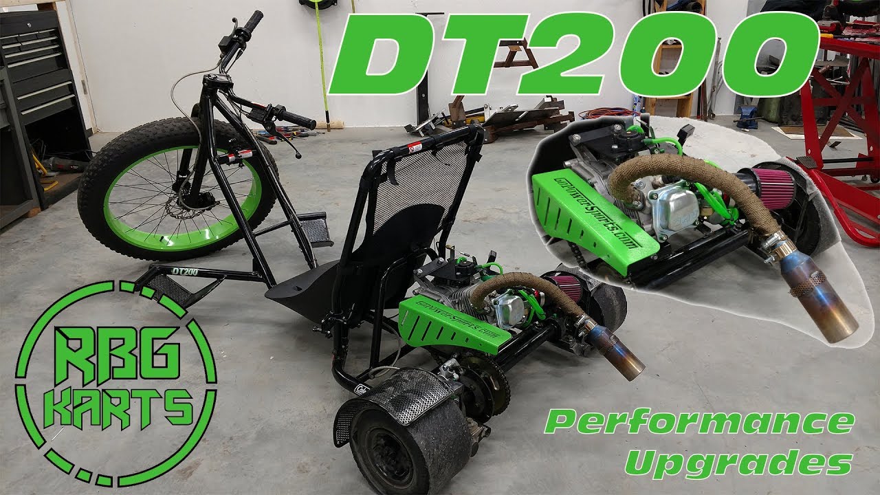 Drift Trike Performance Upgrades - Coleman DT200 ~ Mini Bike Monday?