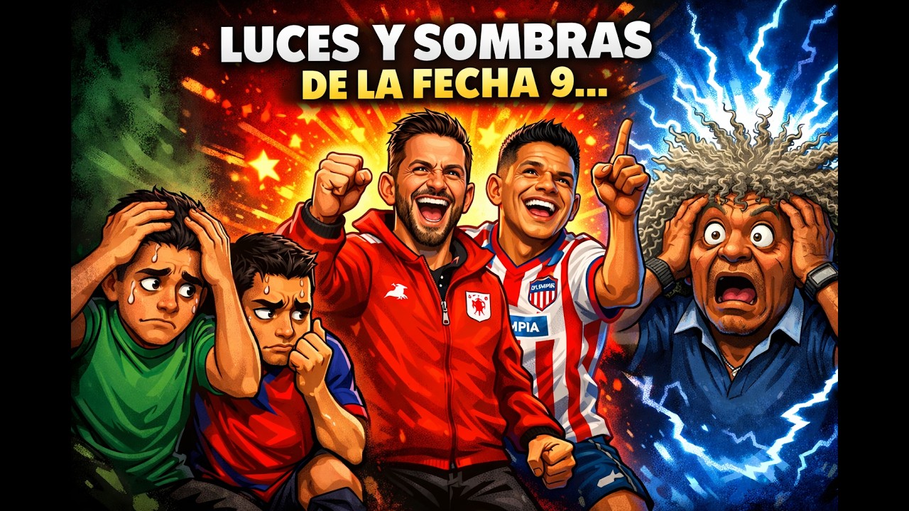 ¡HUMILLACIÓN TOTAL! Nacional y Medellín se hunden. América y Junior celebran, ¿Gamero en crisis?