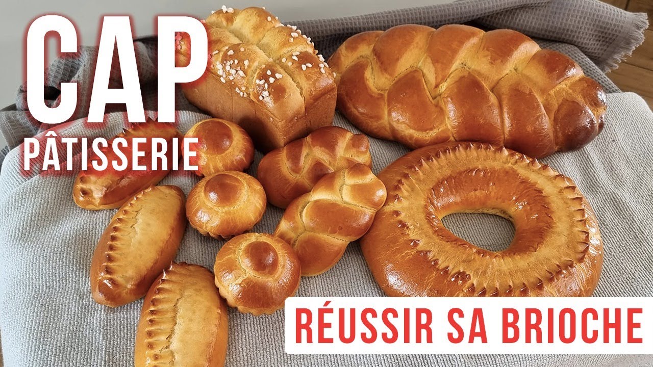 Cap pâtissier, réussir sa brioche ! Une recette de brioche simple et rapide pour le CAP !