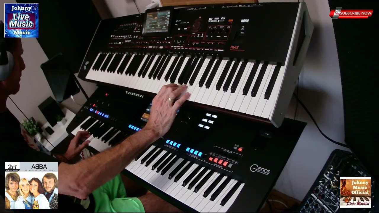 ABBA Hit Mix 2025 I Yamaha Genos & Korg Pa4x Live Performance