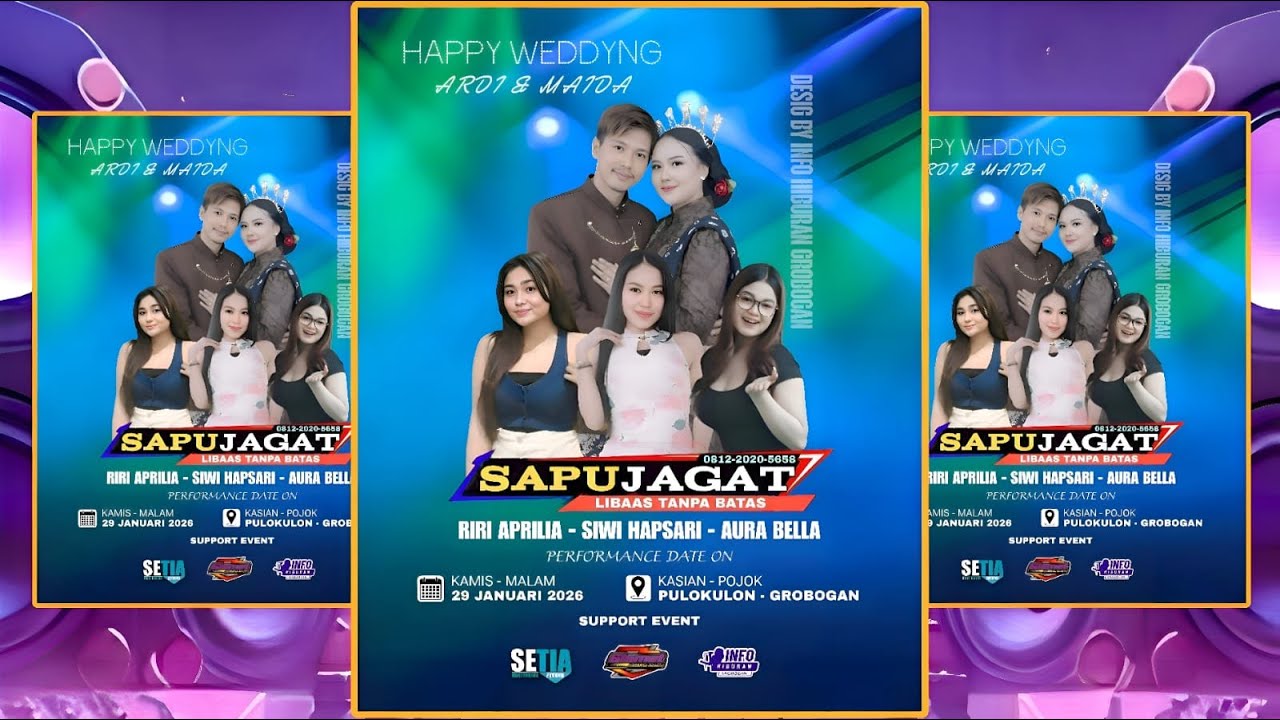 🔴LIVE MALAM  SAPUJAGAT MUSIC  LIBAS TANPA BATAS |SLAMET AUDIO | KASIAN - POJOK,  29 JANUARI 206