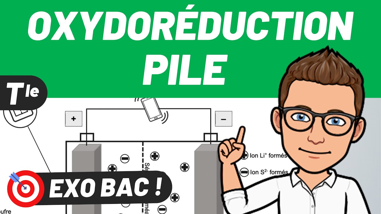 PILE & OXYDORÉDUCTION ✅ Exercice BAC pour réviser ! 💪 Terminale spécialité