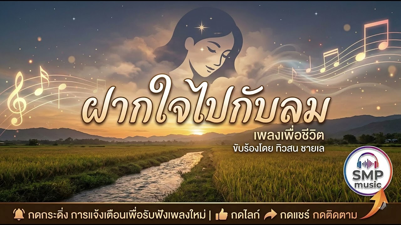 ฝากใจไปกับลม - ทิวสน  ชายเล [official audio]