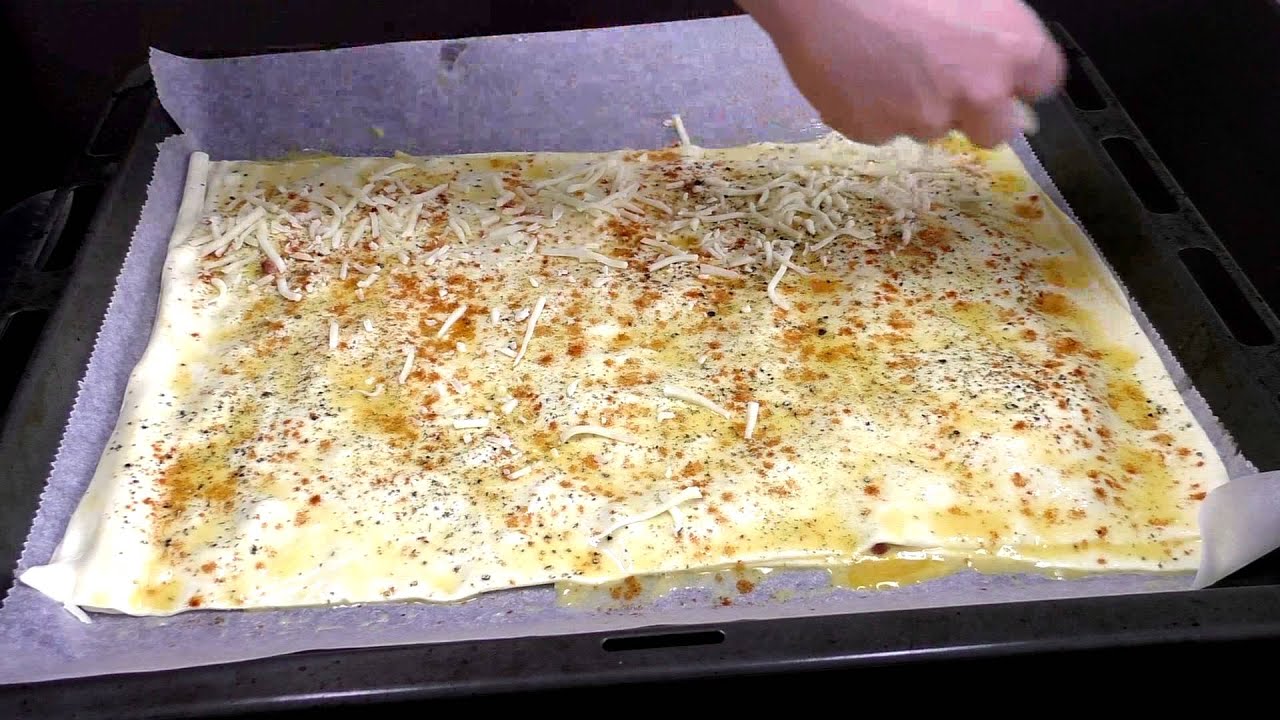 Knusperstangen selber machen DIY / Schinken K&auml;se Stangen Rezept Anleitung deutsch How To