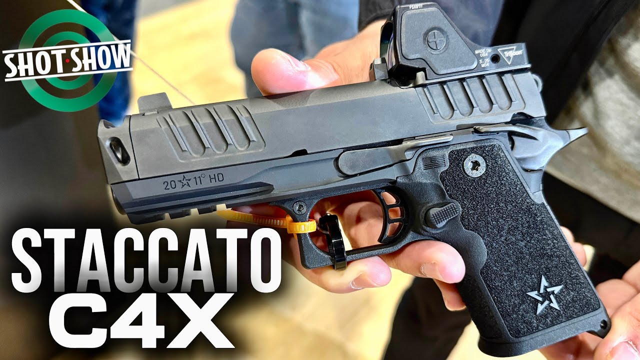 NEW Staccato C4X Revealed! | SHOT Show 2026