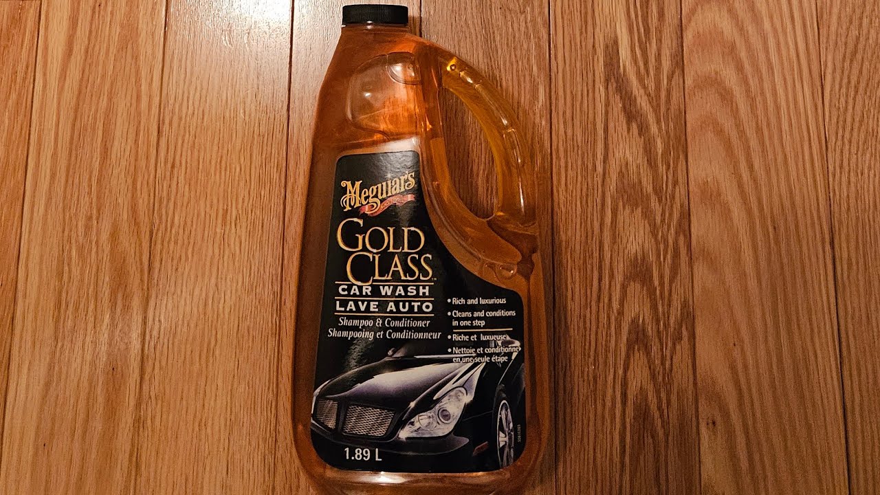 «Царь горы»? Обзор автомобильного шампуня MEGUIAR'S Gold Class