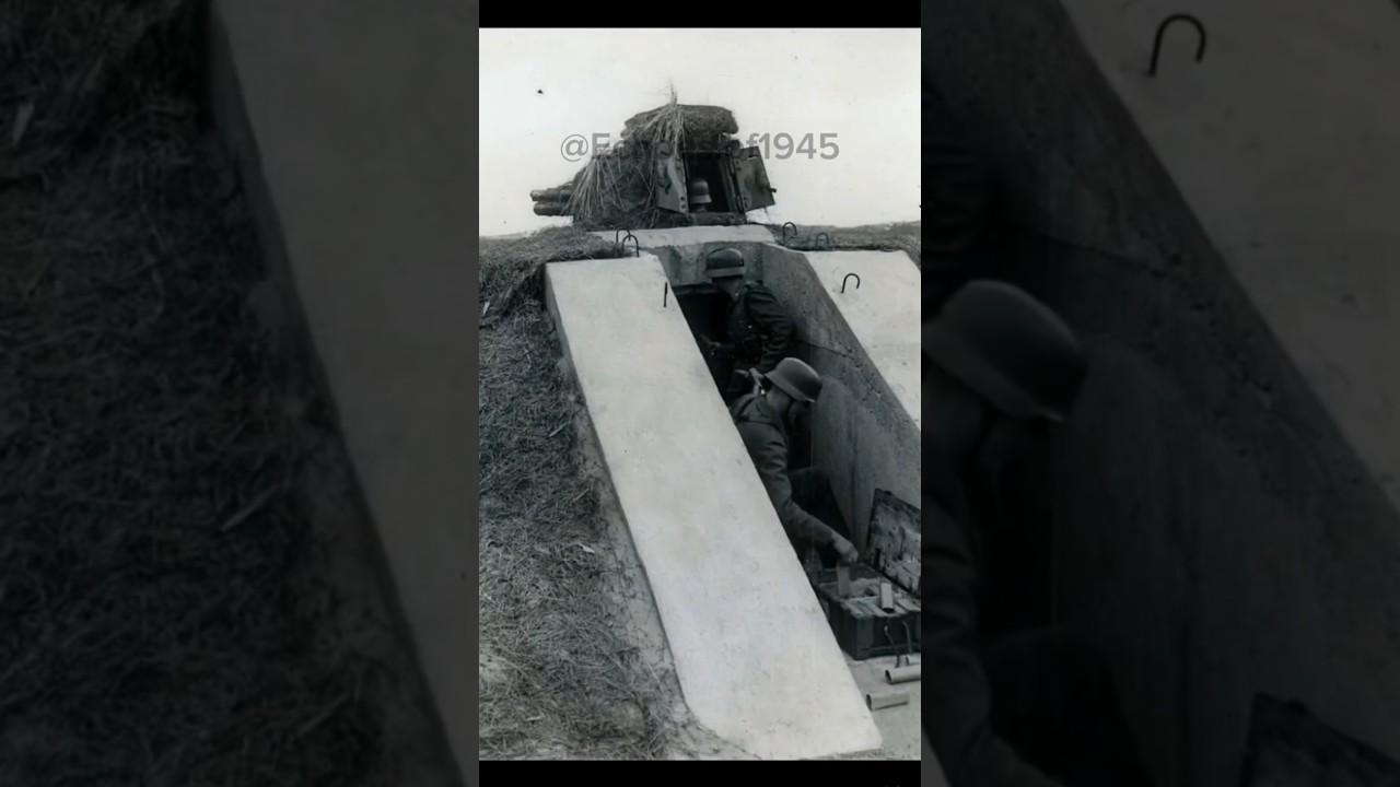 WWII Atlantic Wall: Panzer Turret Defenses