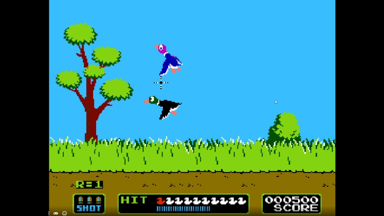 Duck Hunt - 2 Ducks 3 Shots Game level -3